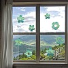 2PCS 2 Styles PVC Stickers Dazzling Color Window Stickers 3D Laser Flower Electrostatic Glass Window Stickers JX826A-3