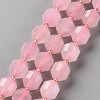 Natural Rose Quartz Beads Strands X-G-S362-095C-1