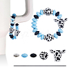 DIY Cattle Silicone Wine Glass Charm Decoration Making Kit DIY-SC0025-43-1