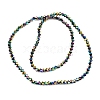 Transparent Electroplate Glass Beads Strands EGLA-A039-T3mm-UA02-2