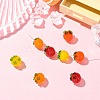 8Pcs 4 Colors Handmade Lampwork Beads LAMP-CJ0002-71-6