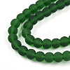 Transparent Glass Beads Strands GLAA-T032-T4mm-MD22-3
