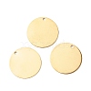 Ion Plating(IP) 201 Stainless Steel Pendants STAS-A056-10AG-1