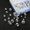 353Pcs 4 Style Glass Bead Strands GLAA-YW0001-33-4