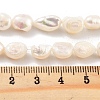 Natural Cultured Freshwater Pearl Beads Strands PEAR-P062-28B-5