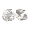 304 Stainless Steel Stud Earrings for Women EJEW-I303-07P-2