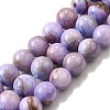 Natural Striped Stone Beads Strands G-D315-A01-02-4mm-2