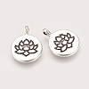 Tibetan Style Alloy Pendants X-TIBE-Q075-45AS-LF-2