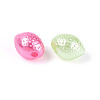 Pearlized Opaque Acrylic Beads SACR-T035-11M-2