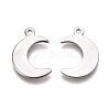 Tarnish Resistant 304 Stainless Steel Pendants X-STAS-L234-091P-2