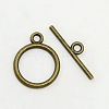 Tibetan Style Toggle Clasps LS-TIBEP-A12208-AB-FF-1