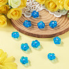 10Pcs Handmade Lampwork Beads LAMP-TADJ0001-01G-5