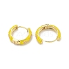 Brass Hoop Earring EJEW-C088-32G-3