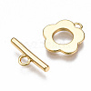 Brass Toggle Clasps X-KK-T063-95G-NF-3