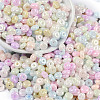 Opaque Colours Luster Glass Seed Beads SEED-P008-01C-13-1