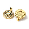 Real 18K Gold Plated Brass Pendants KK-L209-008G-04-2