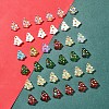 6Pcs Handmade Bumpy Glass Beads Strands LAMP-FS0001-16A-5