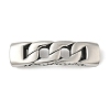 304 Stainless Steel Twisted Chain Connector Charms STAS-Z147-11AS-03-1