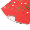 Christmas Theme Paper Pillow Gift Boxes CON-B012-02-4