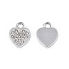 304 Stainless Steel Charms STAS-N095-142-2