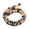 Natural Lava Rock Dyed Beads Strands G-K375-G08-01-3