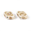 Handmade Porcelain Beads PORC-T133-30E-2