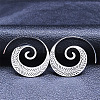 Non-Tarnish 304 Stainless Steel Pendants Earrings EJEW-B042-09P-1