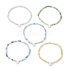 Glass Beaded Stretch Bracelets BJEW-JB11445-2