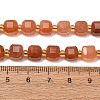 Natural Red Rabbit Hair Rutilated Quartz Beads Strands GG-CBAC972-A11-01-4