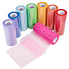 Glitter Sequin Deco Mesh Ribbons OCOR-BC0008-35-6