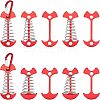 SUPERFINDINGS 10Pcs Aluminum Alloy Tent Peg FIND-FH0002-07-1