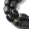 Natural Blue Tiger Eye Beads Strands G-H331-B01-4