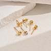3 Pairs Bowknot 201 Stainless Steel Stud Earring Sets FG5977-1-2