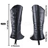 Imitation Leather Boot Cover AJEW-WH0258-941A-2