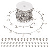  Charms Bracelet Necklace Making Kit CH-TA0001-01-10
