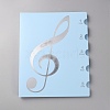 Plastic Piano Sheet Folder AJEW-WH20001-11B-1
