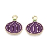 Alloy Enamel Pendants ENAM-Q003-03G-1