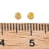 Brass Crimp Beads KK-S509-01G-04-3