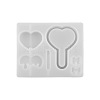 Lollipop Shape DIY Silicone Quicksand Molds PW-WG65527-01-1