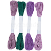 4 Skeins 4 Colors 6-Ply Cotton Embroidery Floss EMBR-WH20001-003C-7