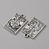 Tibetan Style Alloy Pendants PALLOY-WH0111-138F-1