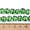 Handmade Foil Glass Beads Strands FOIL-N033-05D-4