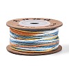 30M Segment Dyed Macrame Cotton Cord OCOR-T018-01I-1