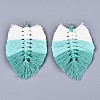 Polycotton(Polyester Cotton) Tassel Big Pendants Decorations FIND-R091-01-2