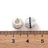 Brass Micro Pave Cubic Zirconia Beads KK-C071-07S-01-3