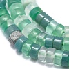 Natural Green Onyx Agate Beads Strands G-A177-01L-11-3