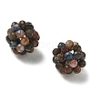 Natural Pietersite Woven Beads GG-CBA2E9C-H01-01-2