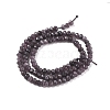 Dyed Natural Malaysia Jade Rondelle Beads Strands G-E316-2x4mm-49-2