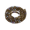 Electroplate Glass Beads Strands LS-EGLA-A044-T4mm-L16-3