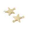 Brass Connector Charms KK-U047-01G-2